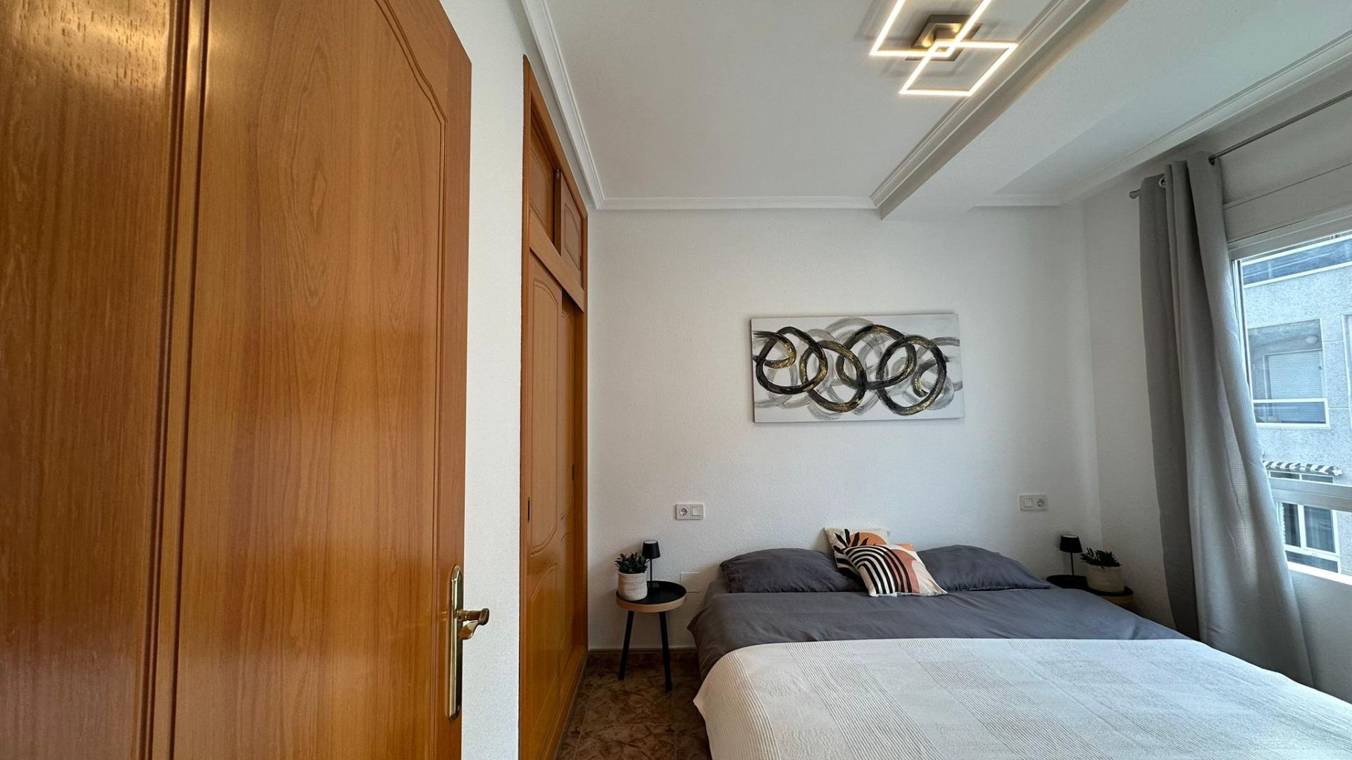 Pool area in apartment for sale in Torrevieja