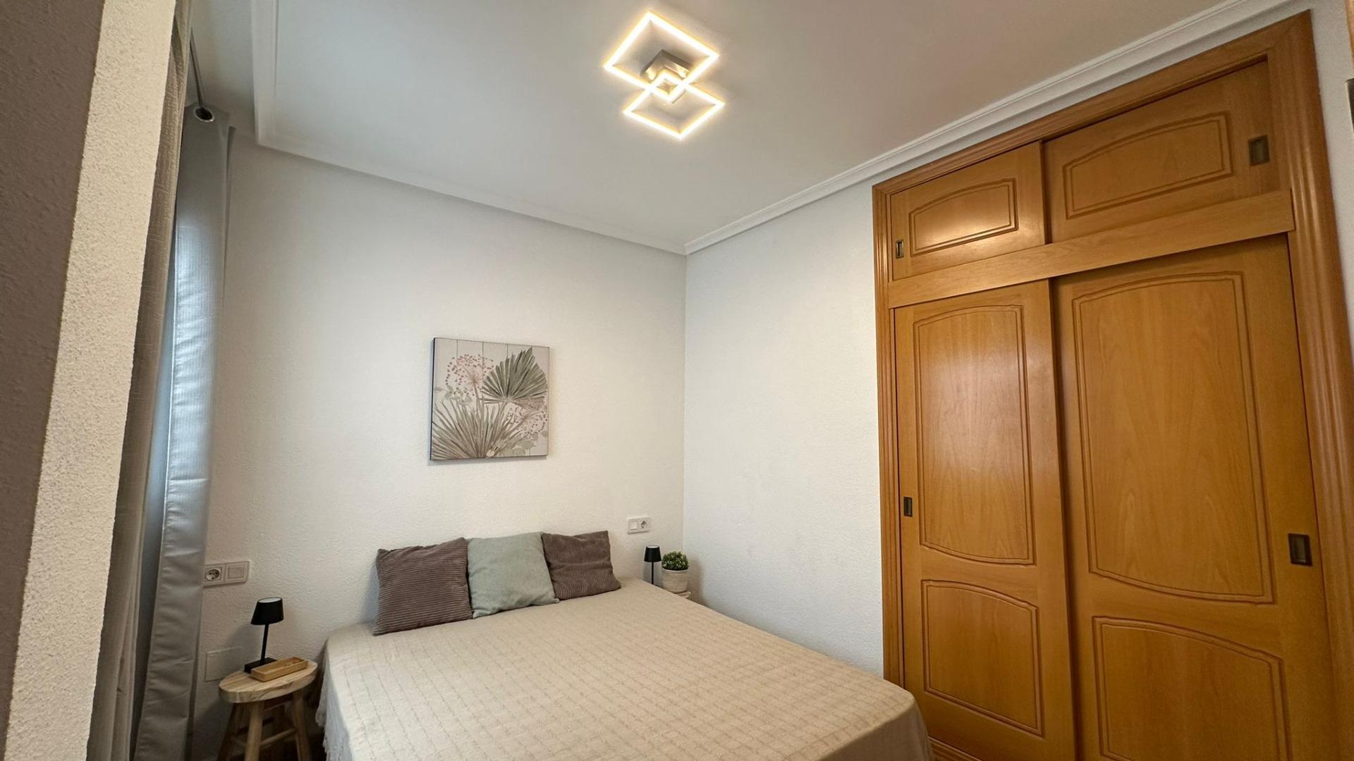 Pool area in apartment for sale in Torrevieja