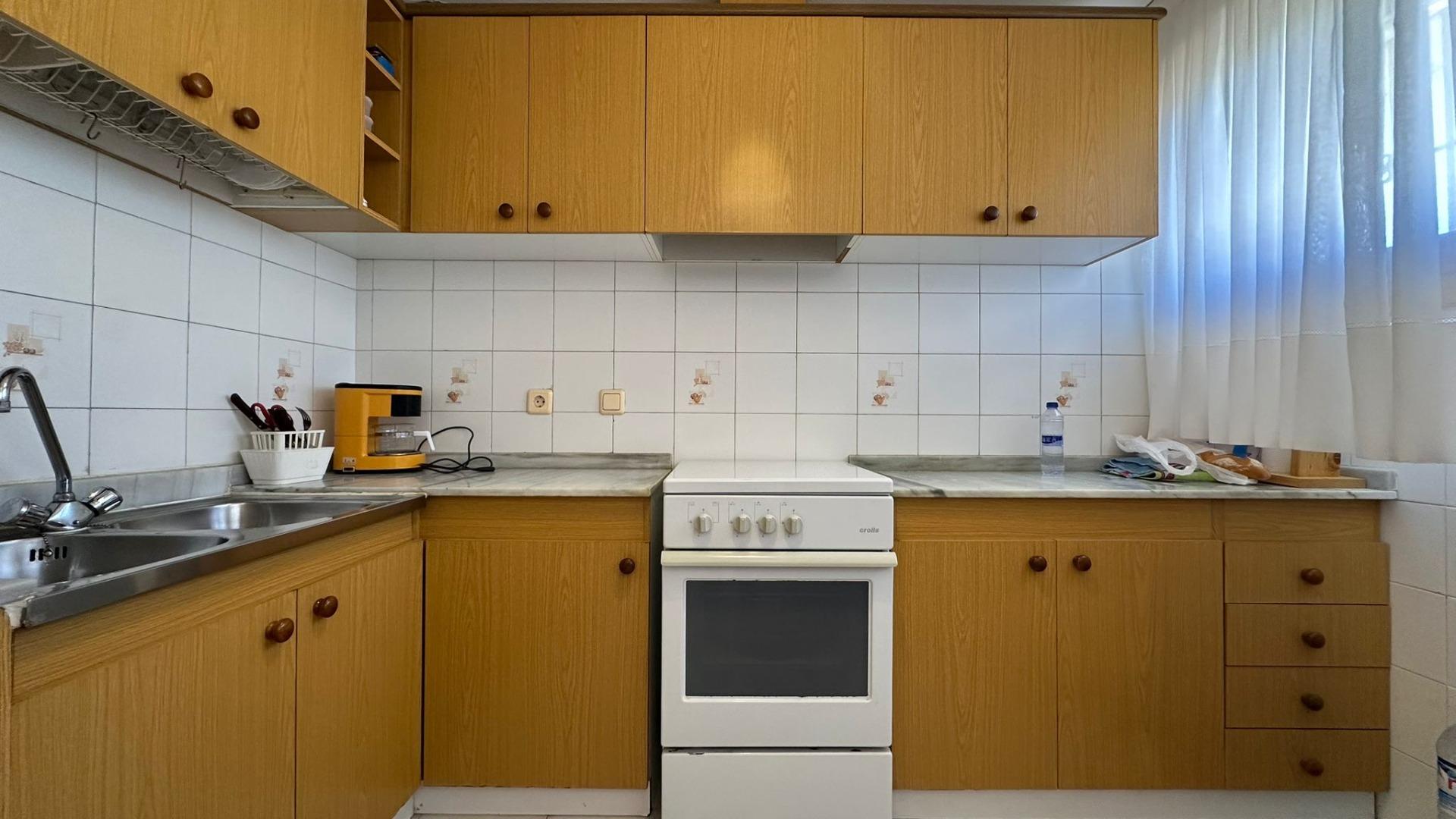 Terrace in penthouse for sale in Torrevieja