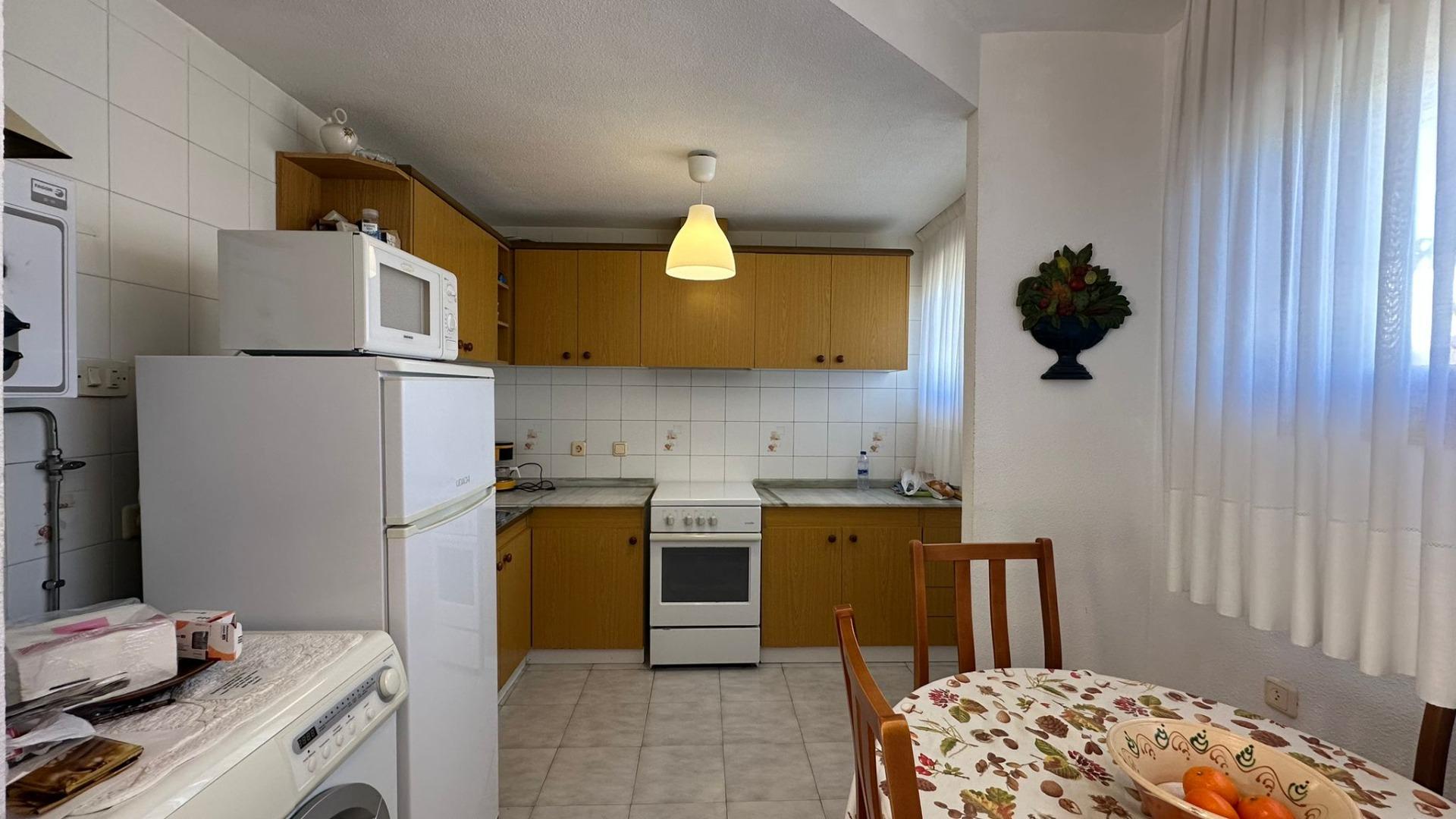 Pool area in penthouse for sale in Torrevieja
