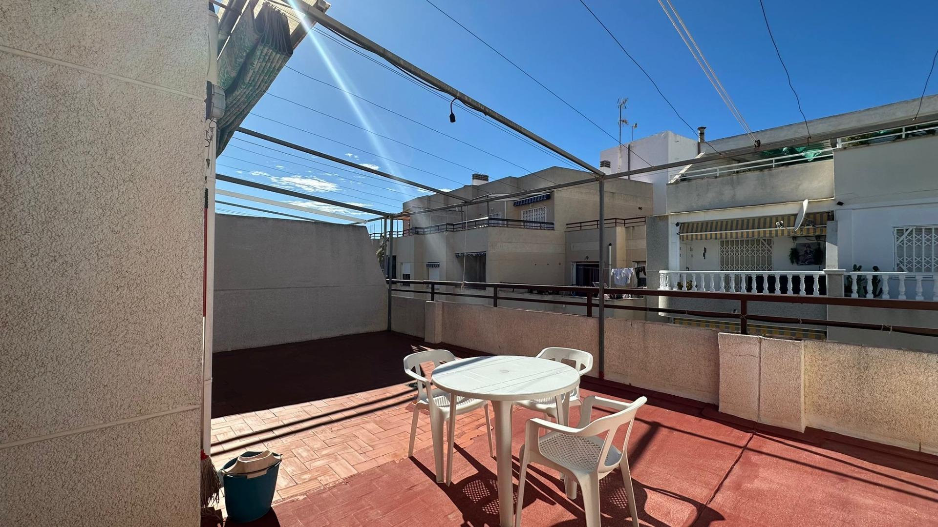 Living room in penthouse for sale in Torrevieja