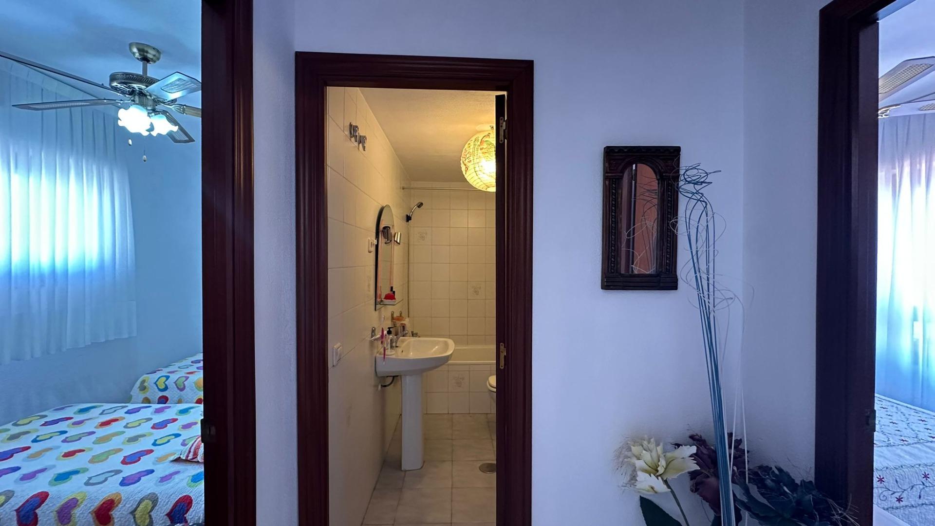 Dining area in penthouse for sale in Torrevieja