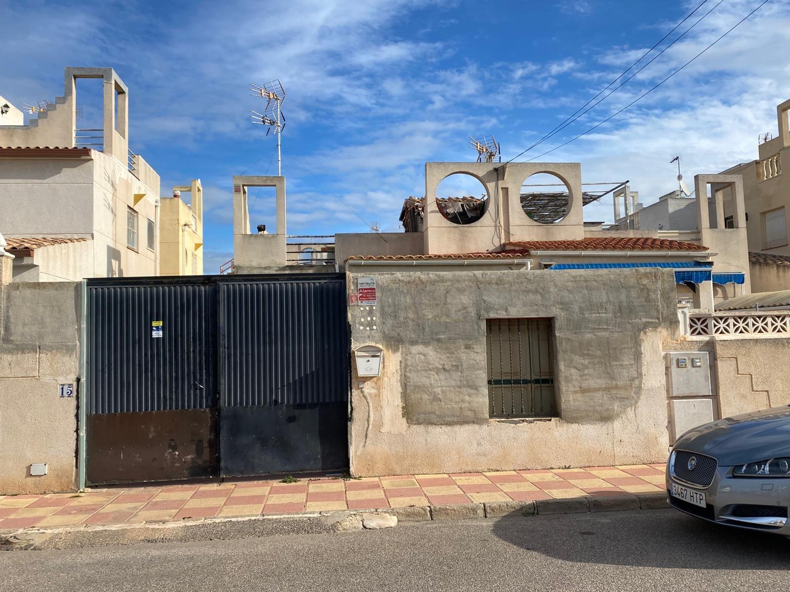 Exterior view in bungalow for sale in Torrevieja