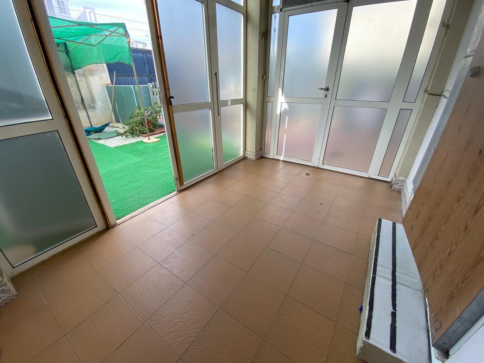 Pool area in bungalow for sale in Torrevieja
