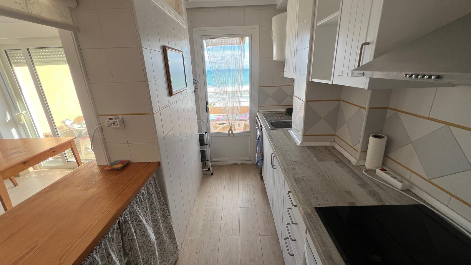 Terrace in penthouse for sale in Torrevieja