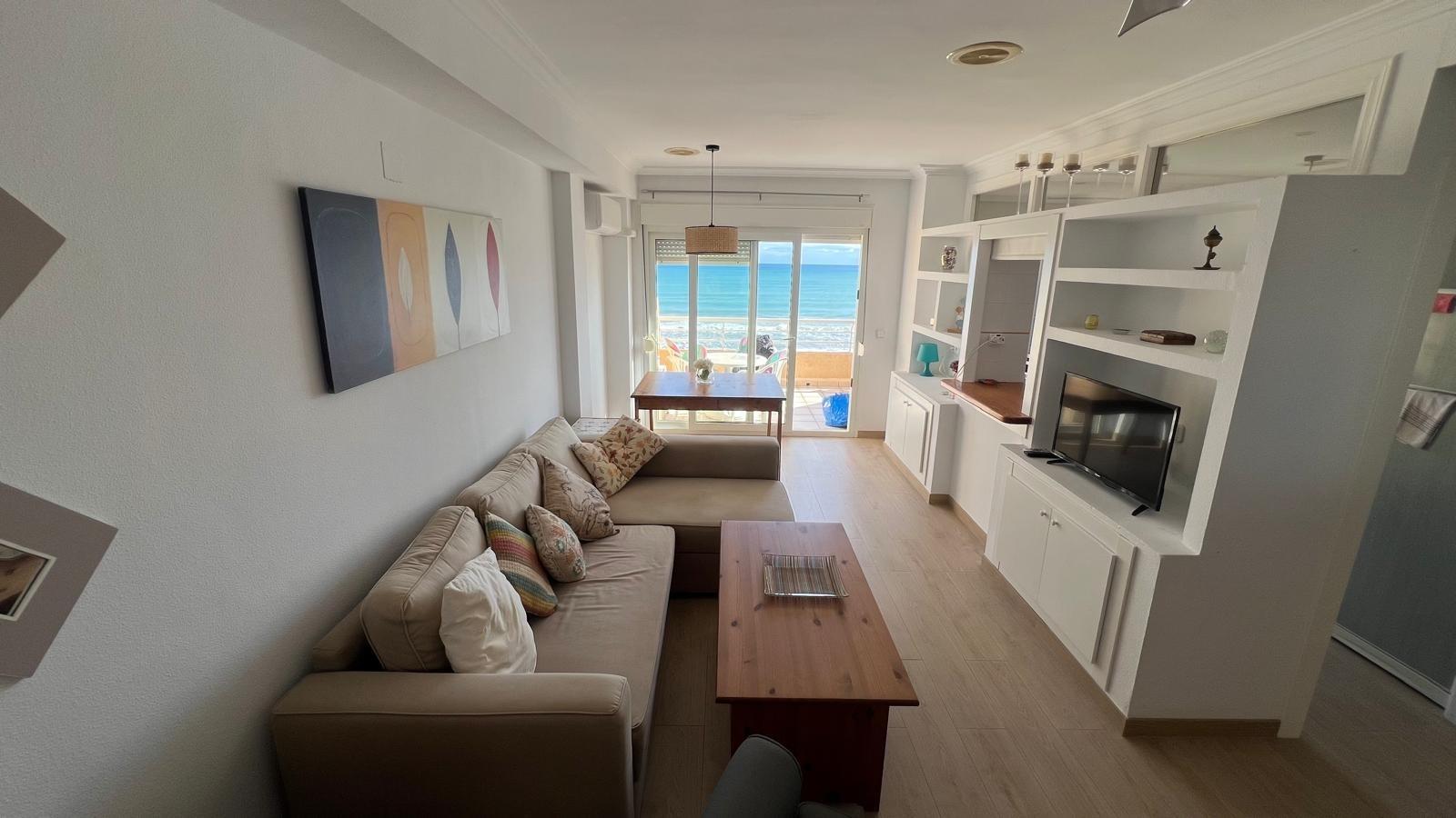 This beachfront penthouse in La Mata presents itself as an intimate and luminous retreat, designed f