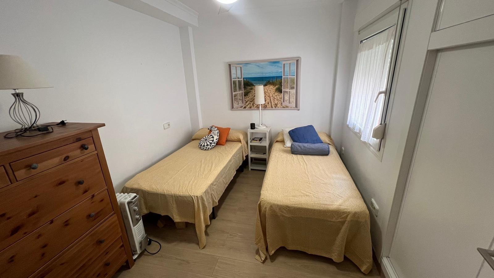 Pool area in penthouse for sale in Torrevieja