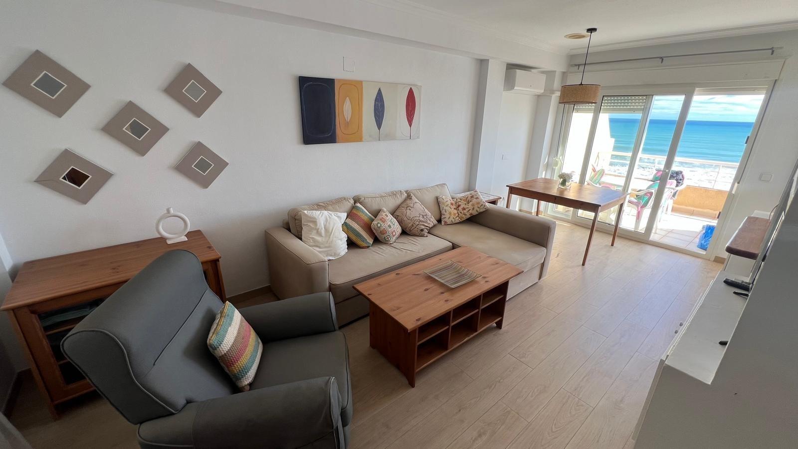 This beachfront penthouse in La Mata presents itself as an intimate and luminous retreat, designed f