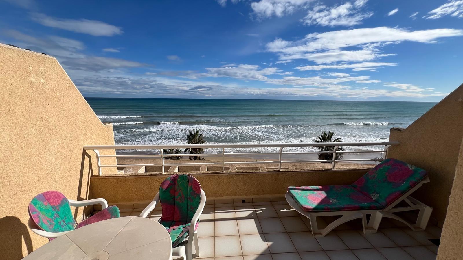 Living room in penthouse for sale in Torrevieja