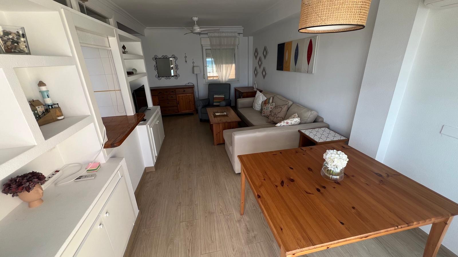 Terrace in penthouse for sale in Torrevieja