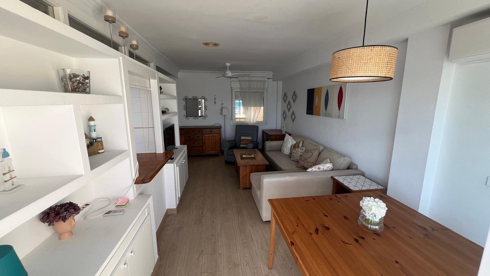 Pool area in penthouse for sale in Torrevieja