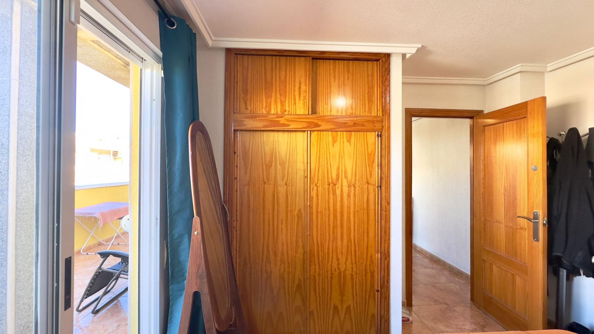 Garden in penthouse for sale in Torrevieja