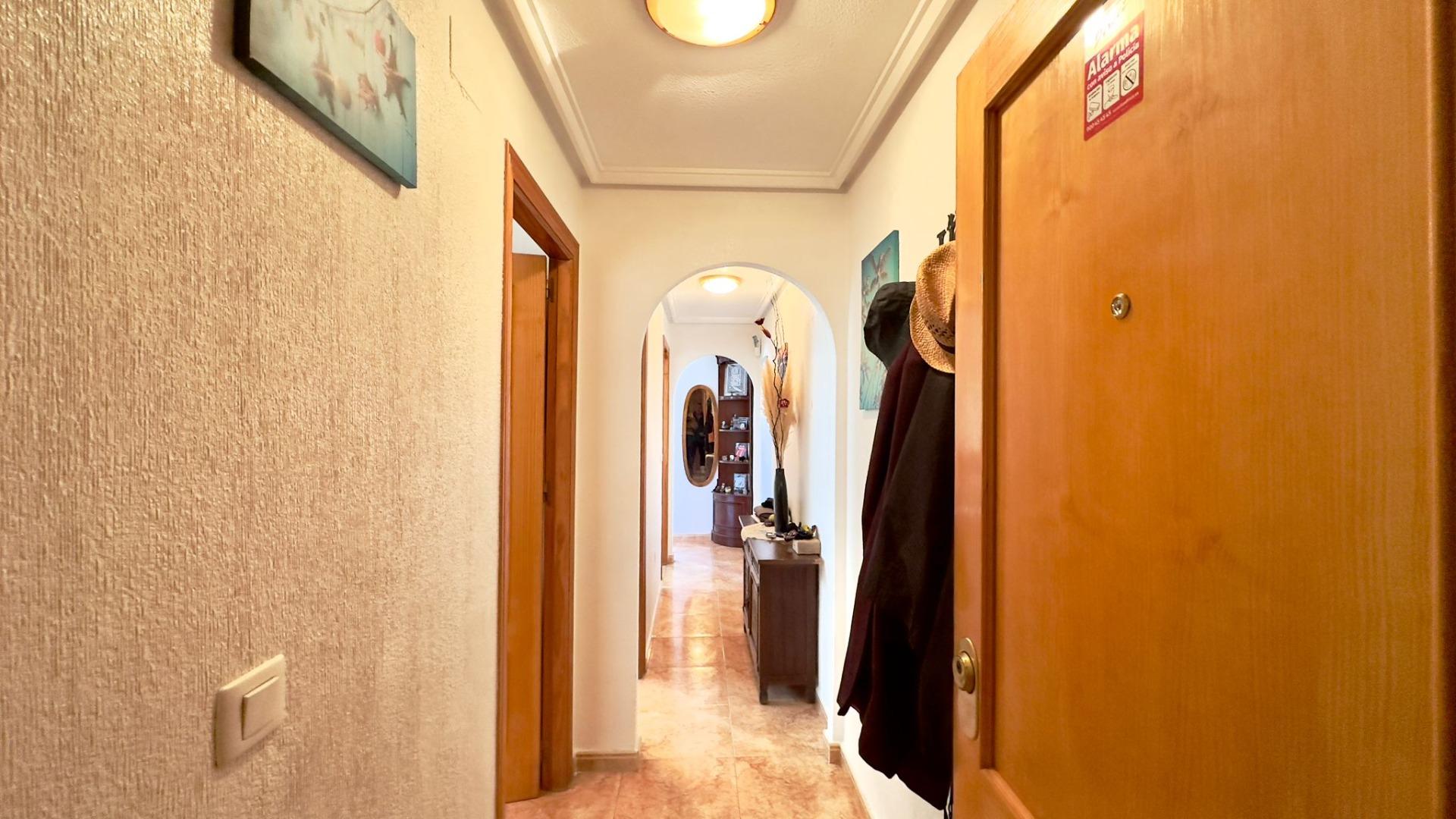Master bedroom in penthouse for sale in Torrevieja