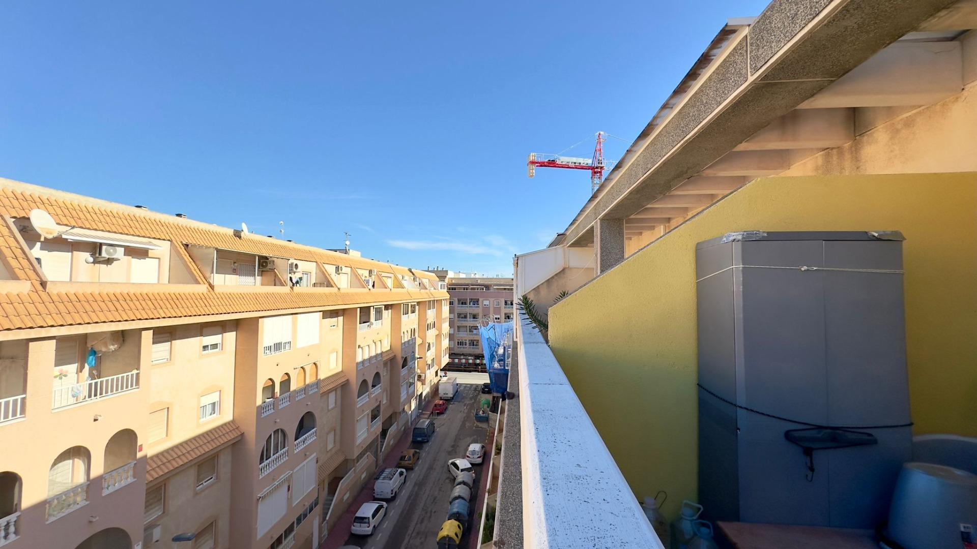 Dining area in penthouse for sale in Torrevieja