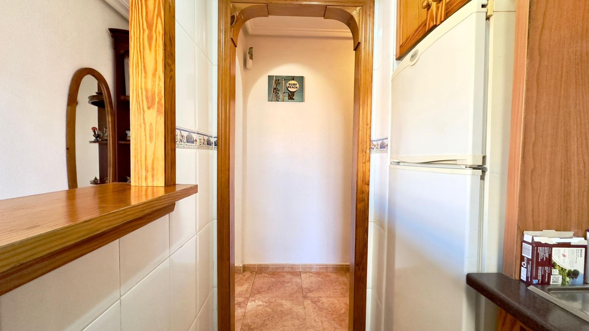 Terrace in penthouse for sale in Torrevieja