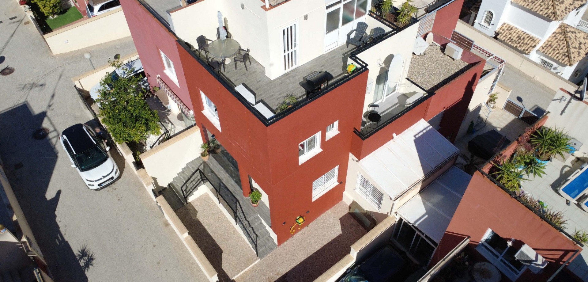 Exterior view in terraced for sale in Orihuela Costa