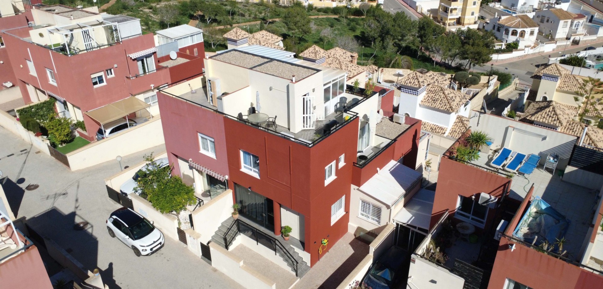 Terrace in terraced for sale in Orihuela Costa