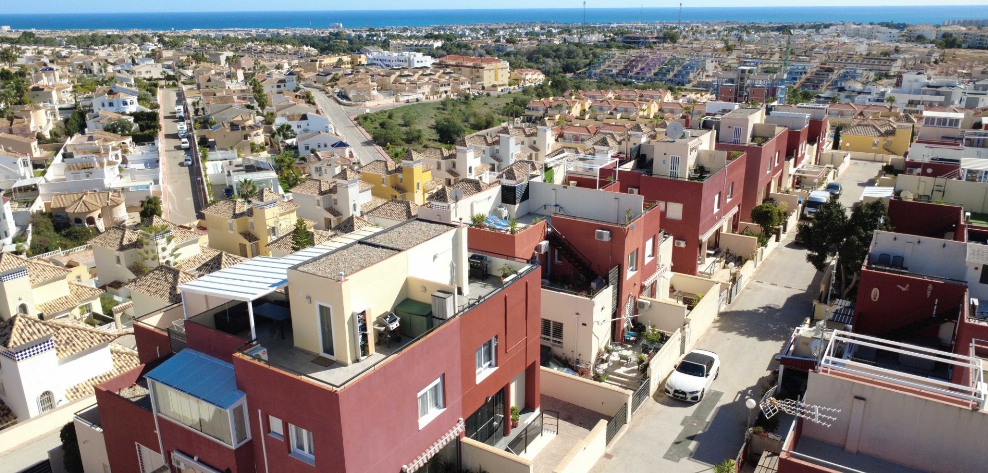Garden in terraced for sale in Orihuela Costa