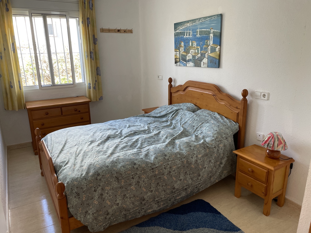 Master bedroom in villa for sale in Camposol