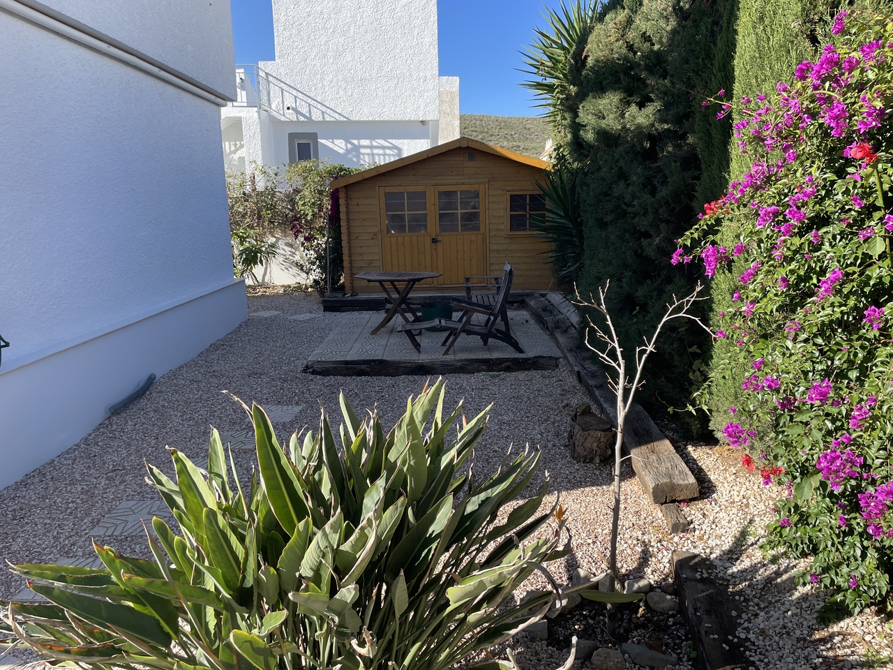 Master bedroom in villa for sale in Camposol