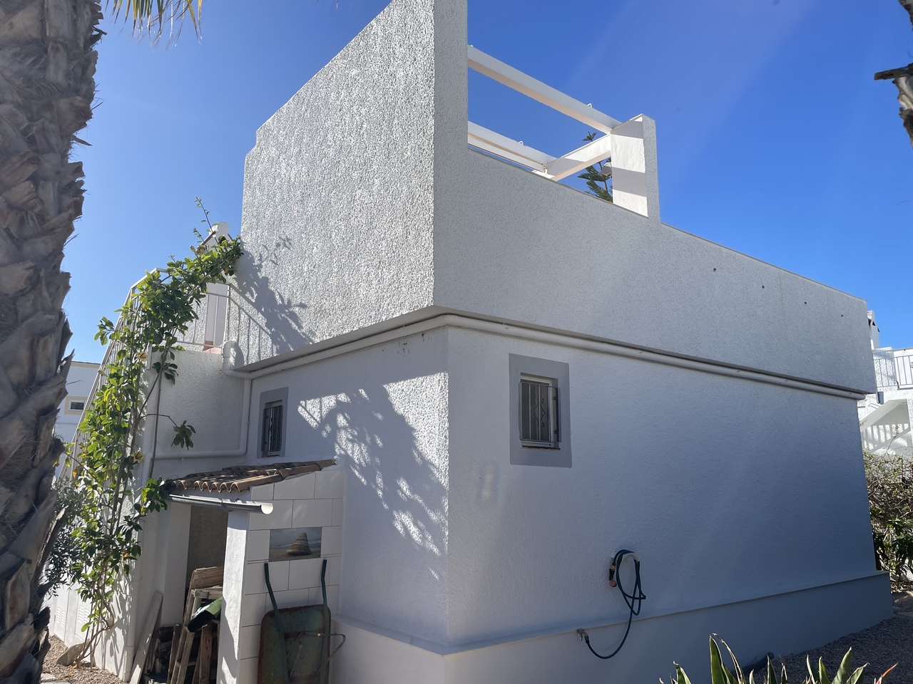 Bathroom in villa for sale in Camposol