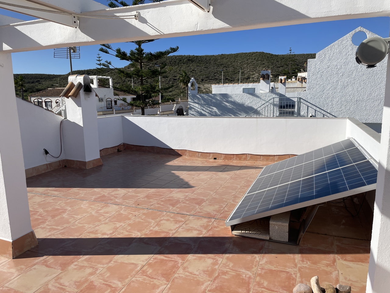 Garden in villa for sale in Camposol