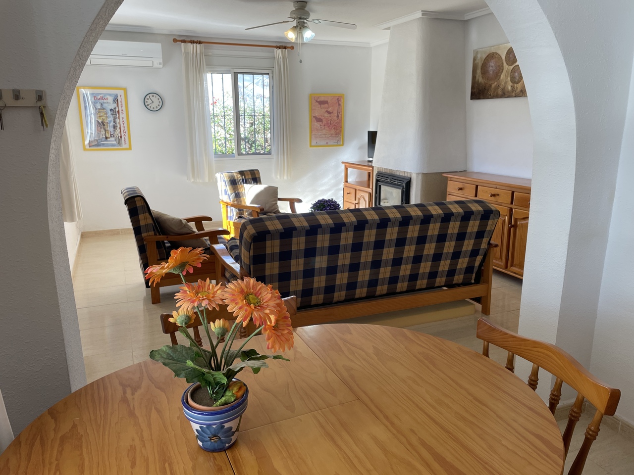 Terrace in villa for sale in Camposol