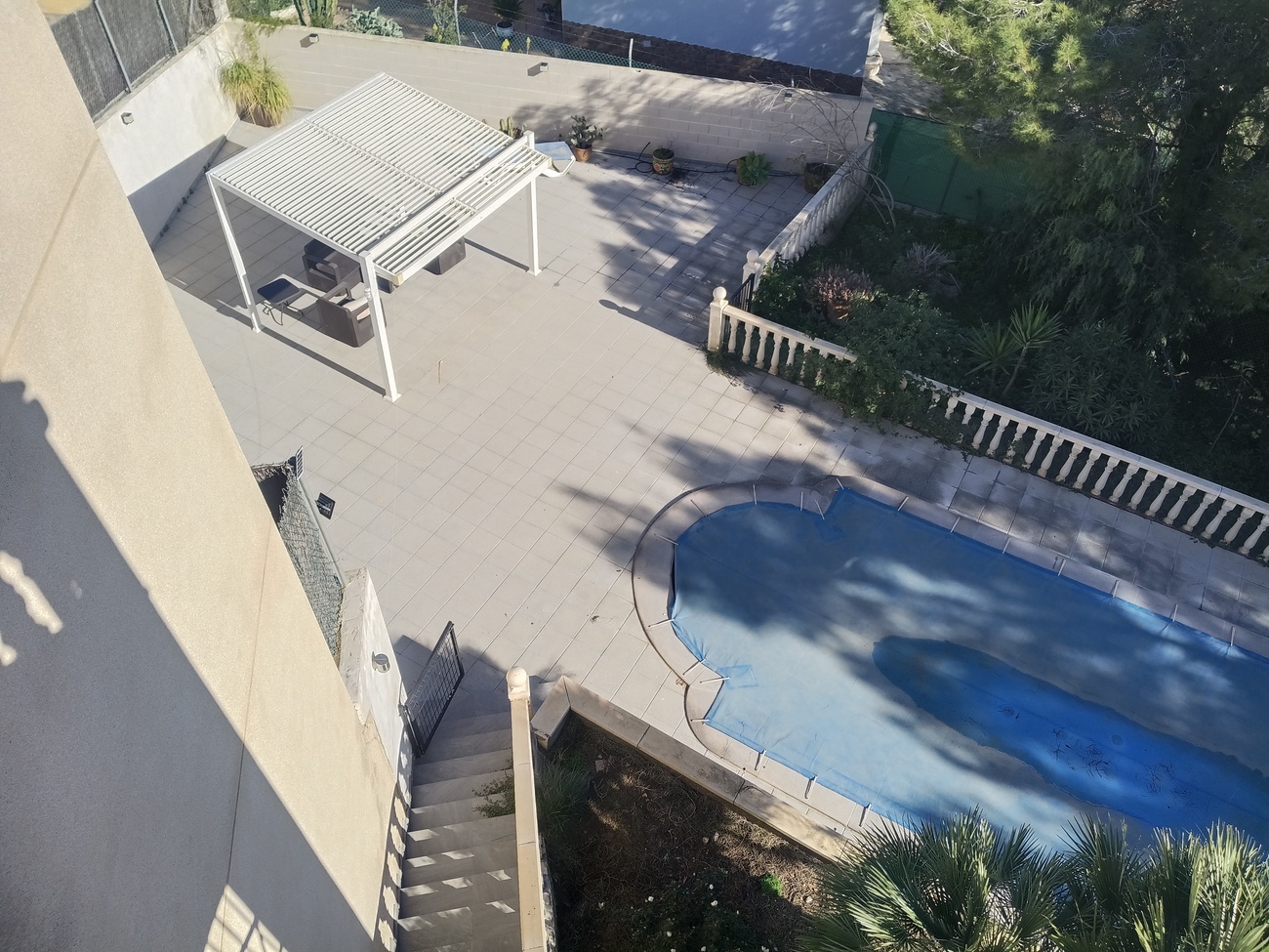 Pool area in villa for sale in Canadas De San Pedro