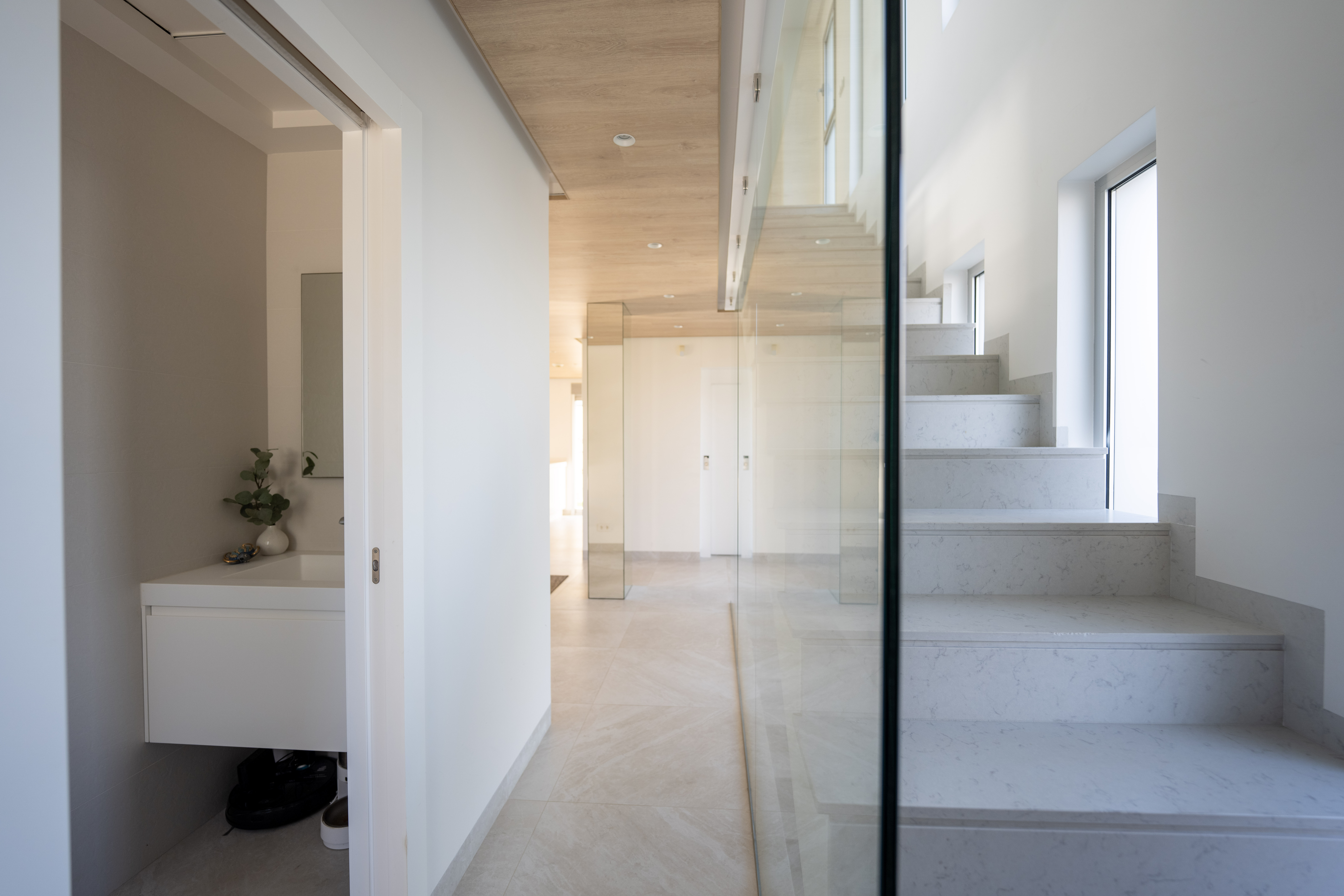 Bathroom in villa for sale in Orihuela Costa