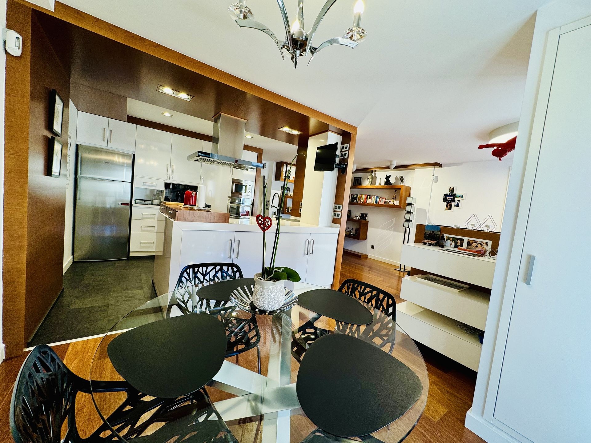 Pool area in apartment for sale in Torrevieja