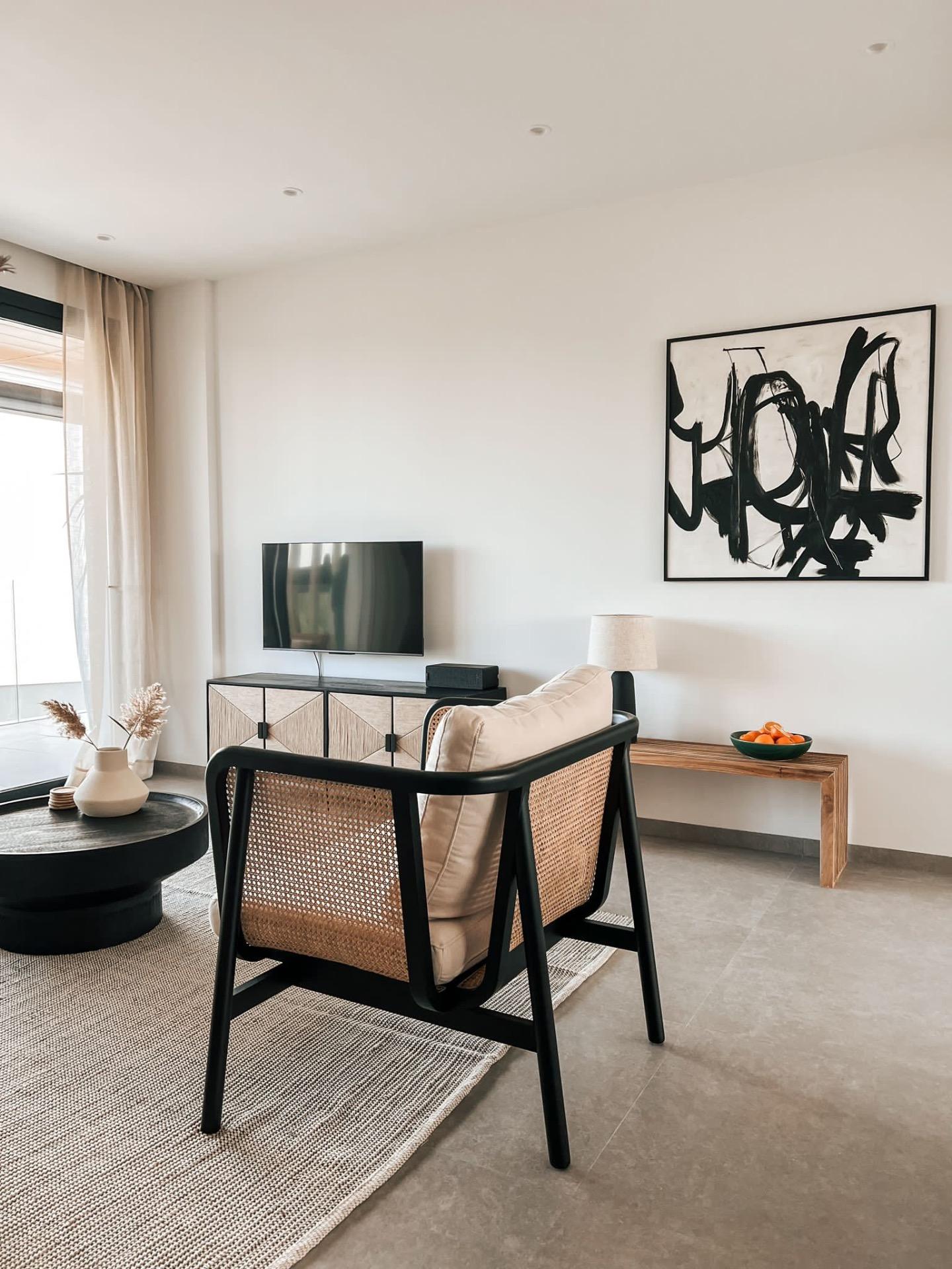 Dining area in apartment for sale in Orihuela Costa