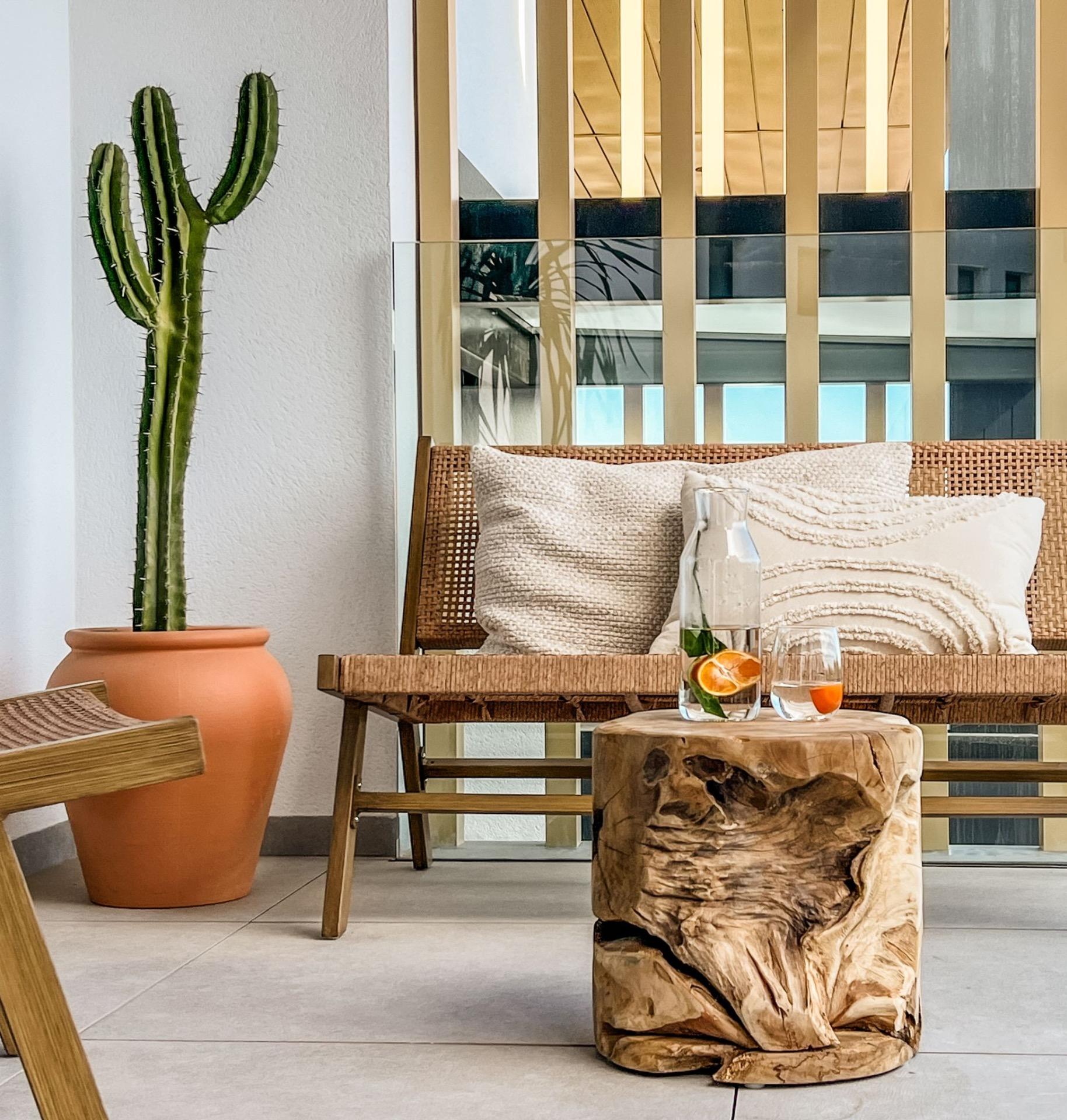 Garden in apartment for sale in Orihuela Costa