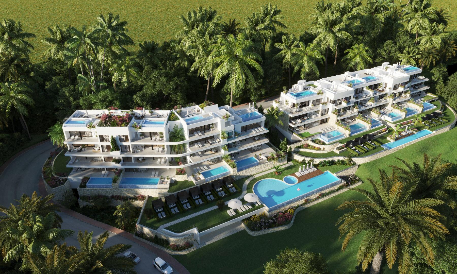 Garden in apartment for sale in Orihuela Costa