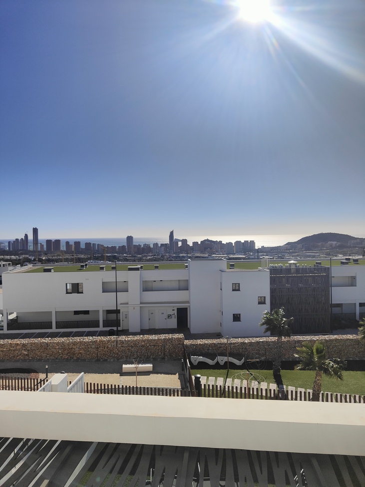 Pool area in apartment for sale in Finestrat