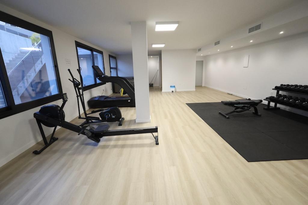 Pool area in apartment for sale in Orihuela Costa