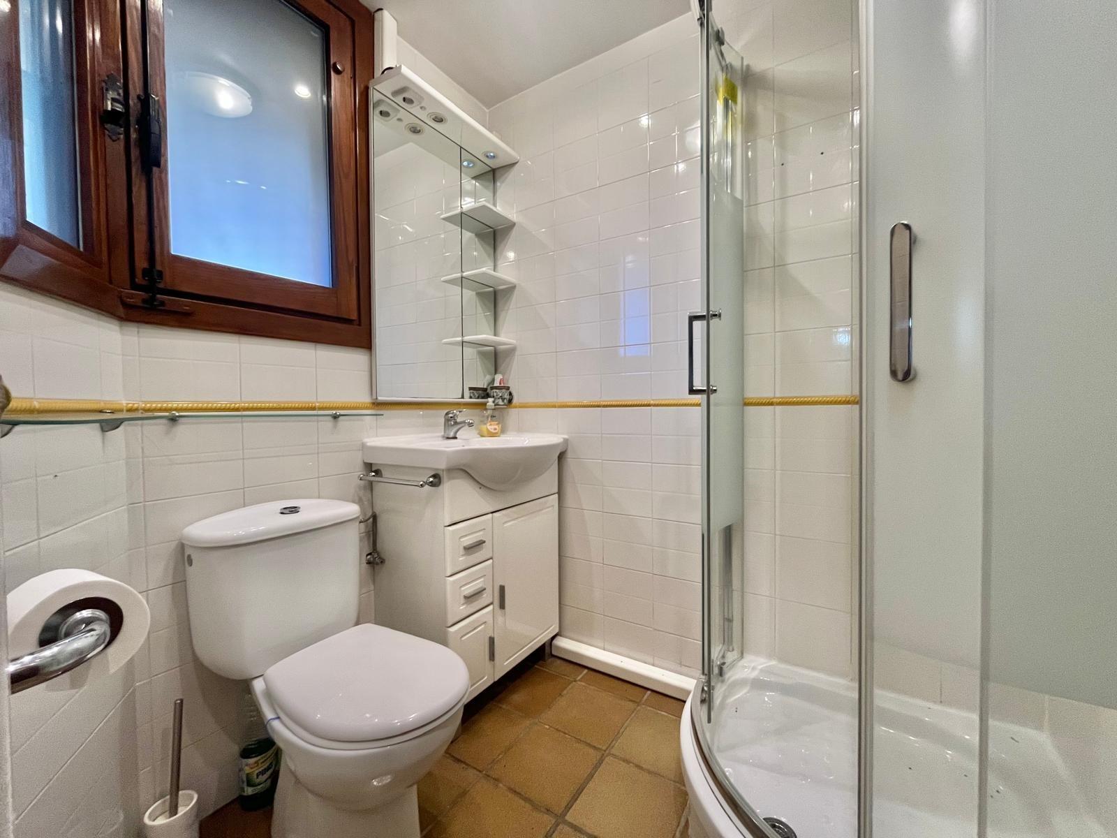Pool area in bungalow for sale in Torrevieja