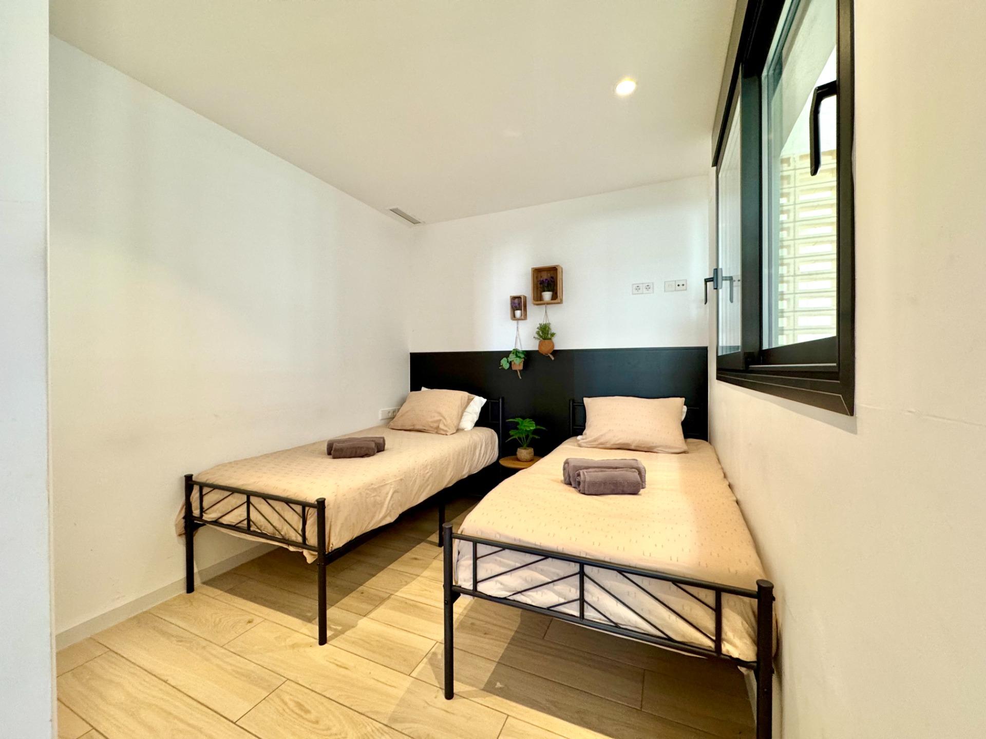 Pool area in apartment for sale in Los Alcazares