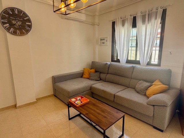 Pool area in terraced for sale in San Miguel de Salinas