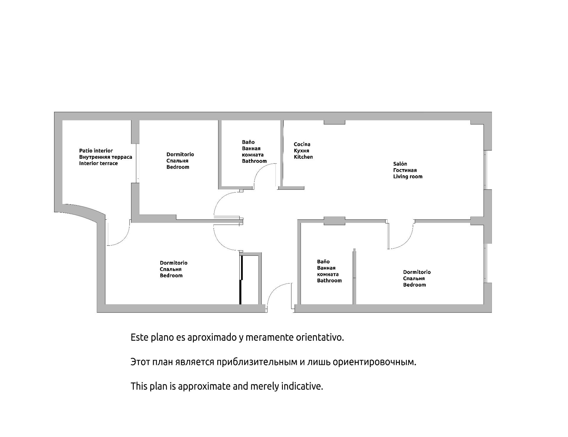 Bedroom in apartment for sale in Torrevieja
