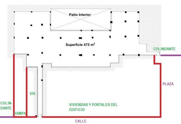 Dining area in commercial for sale in Murcia
