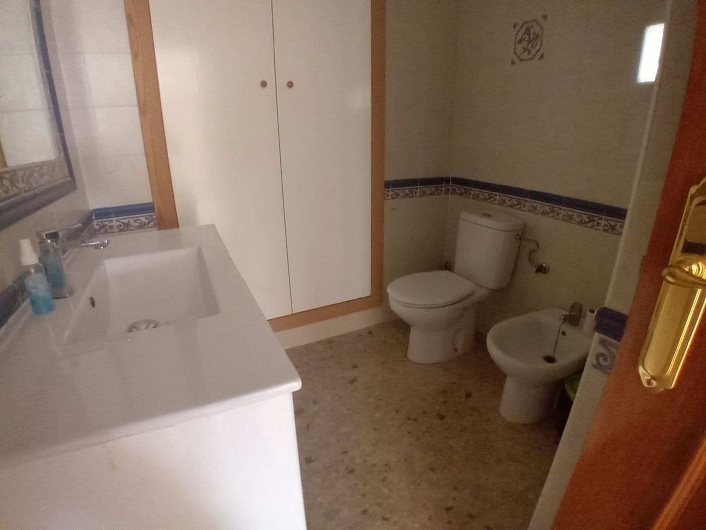 Living room in apartment for sale in Puerto de Mazarron
