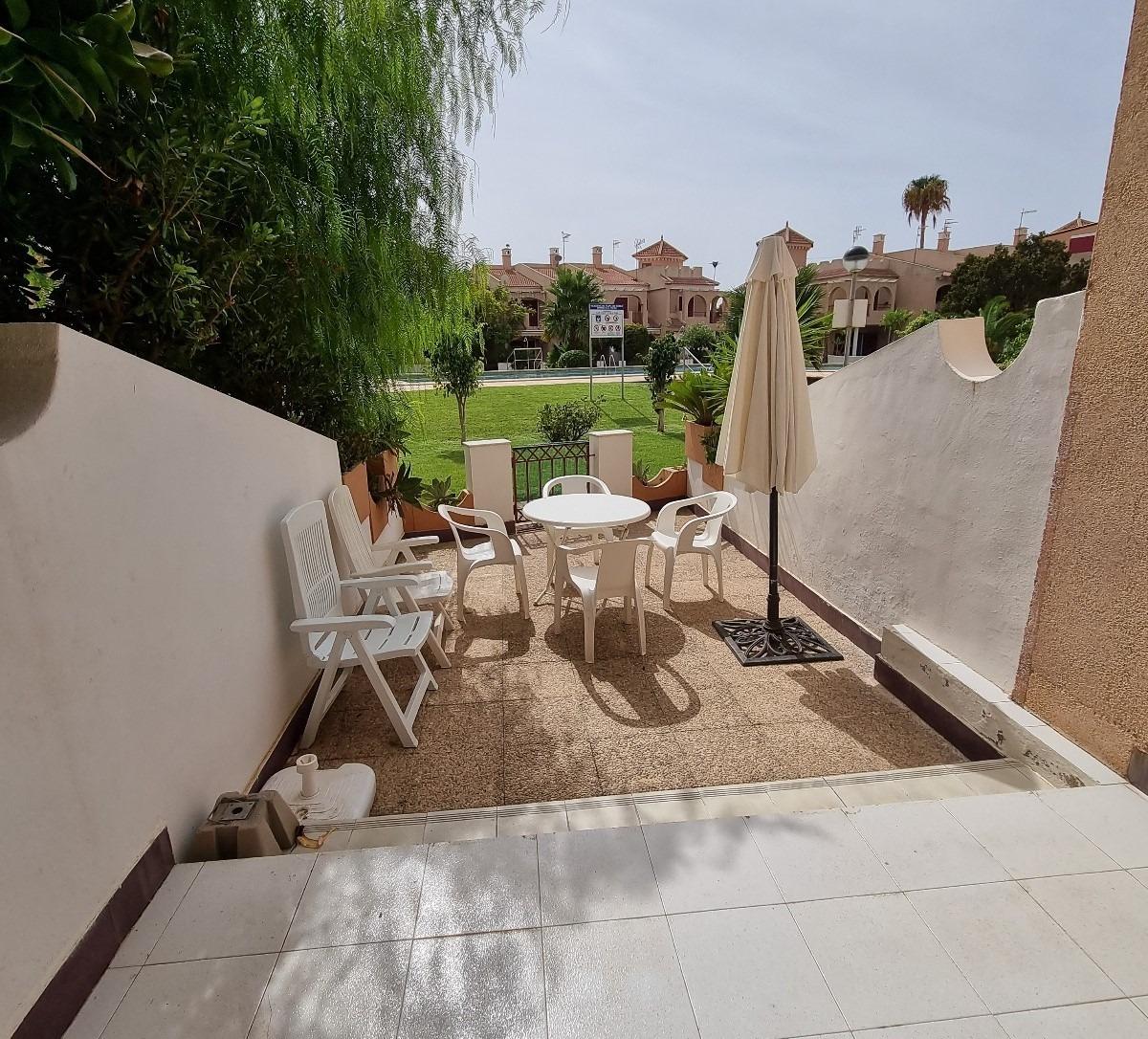 Exterior view in duplex for sale in Puerto de Mazarron