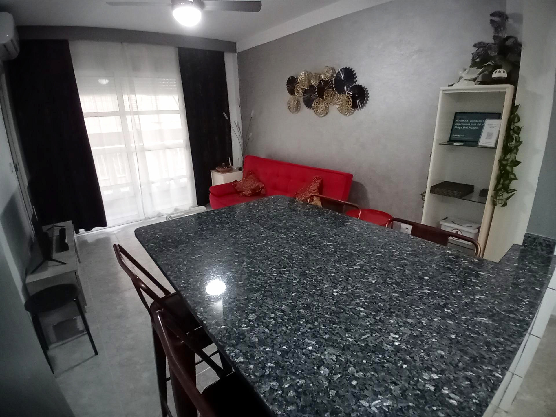 Master bedroom in apartment for sale in Puerto de Mazarron