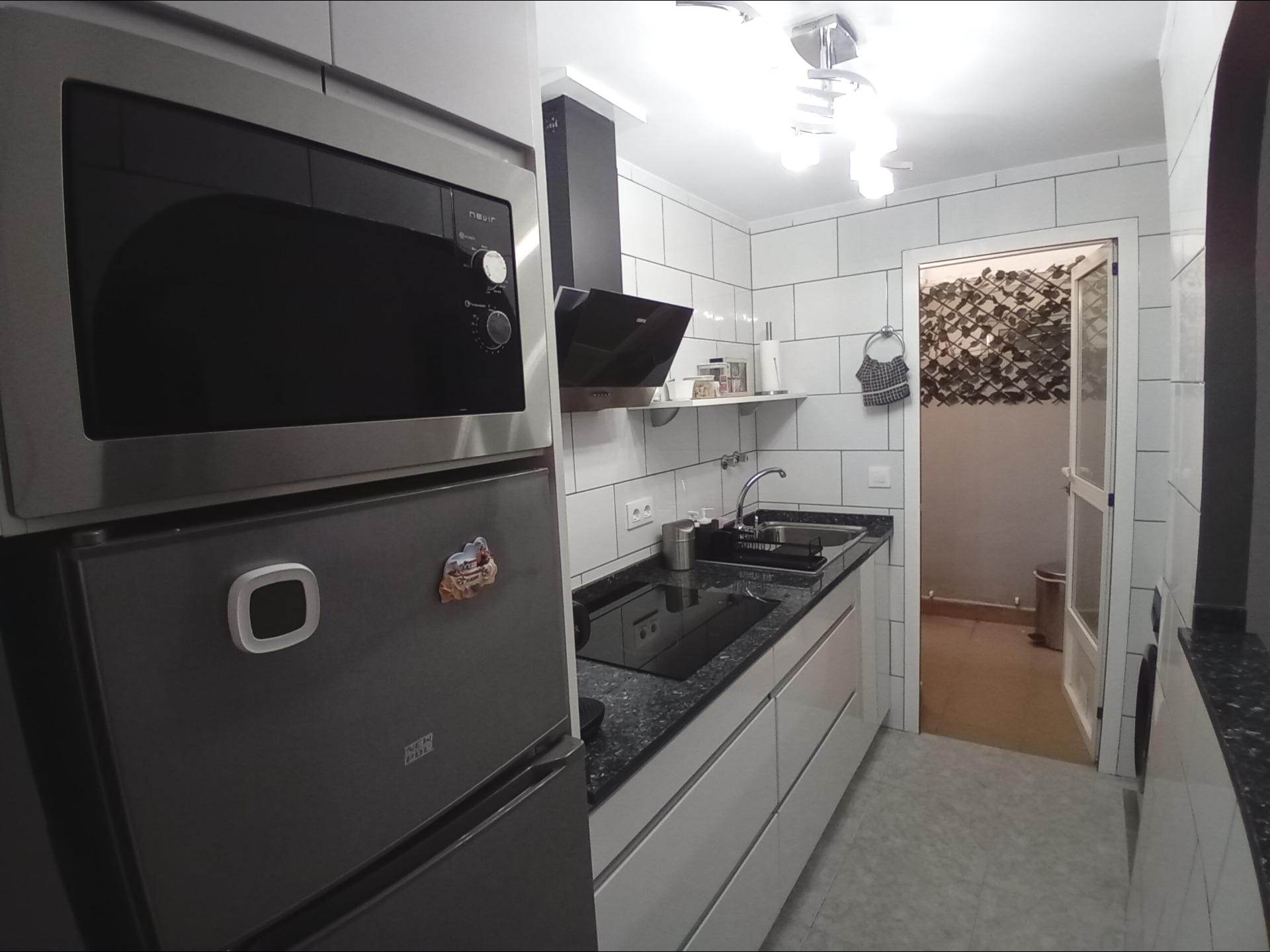 Pool area in apartment for sale in Puerto de Mazarron