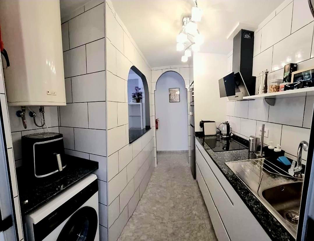 Garden in apartment for sale in Puerto de Mazarron