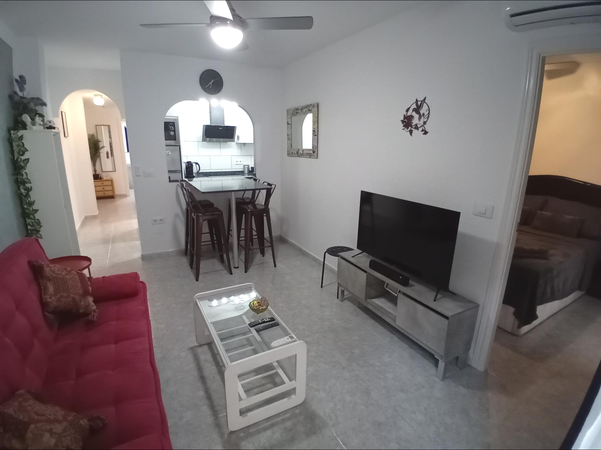 Dining area in apartment for sale in Puerto de Mazarron