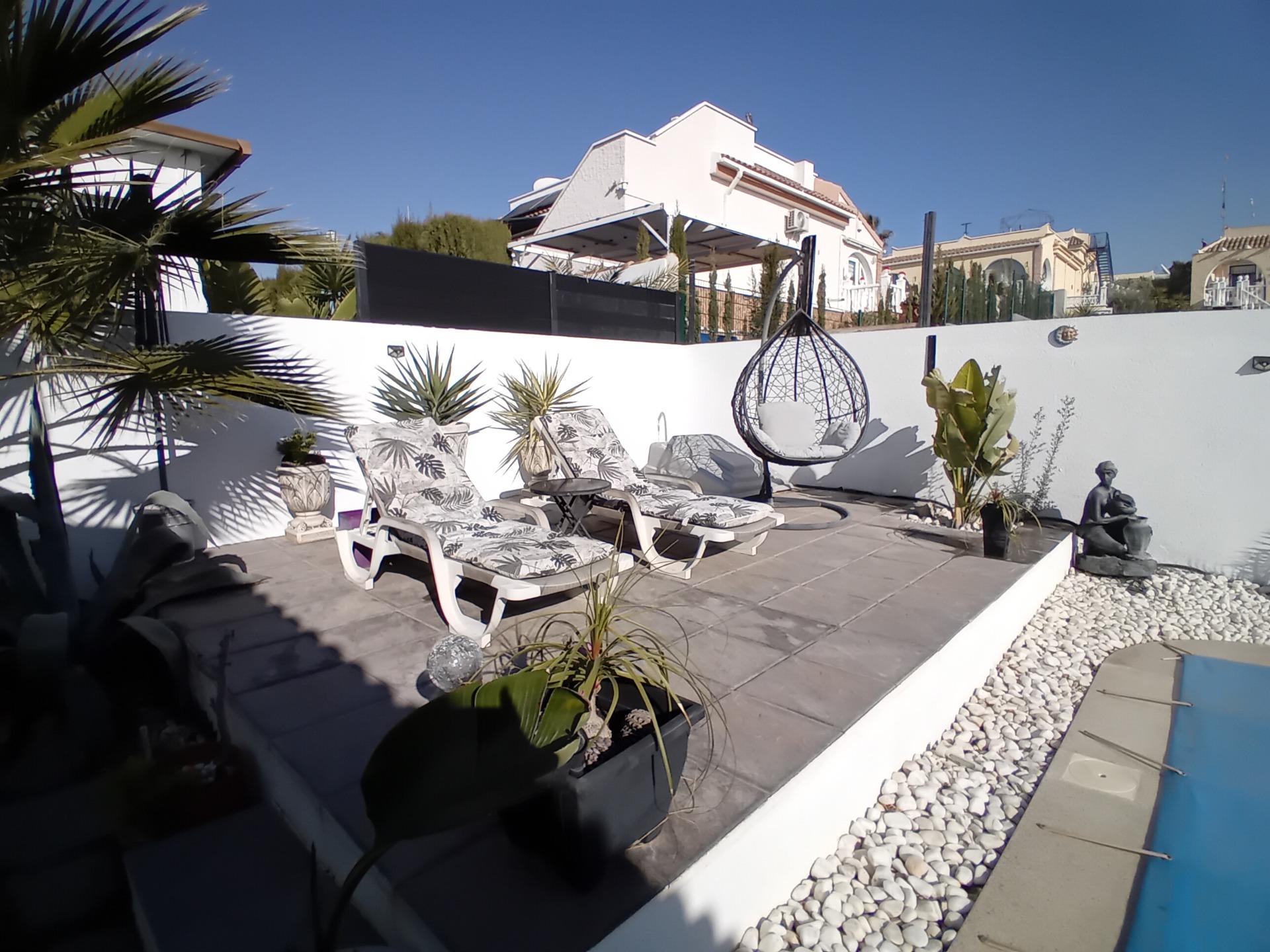 Kitchen in villa for sale in Mazarron
