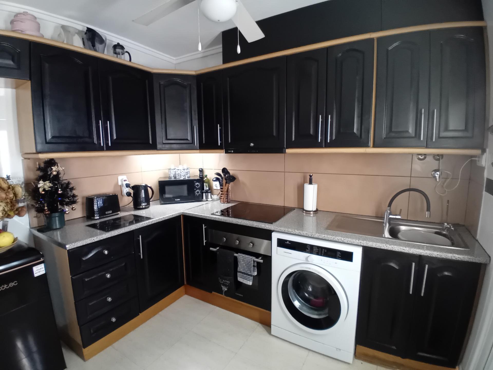 Living room in villa for sale in Mazarron
