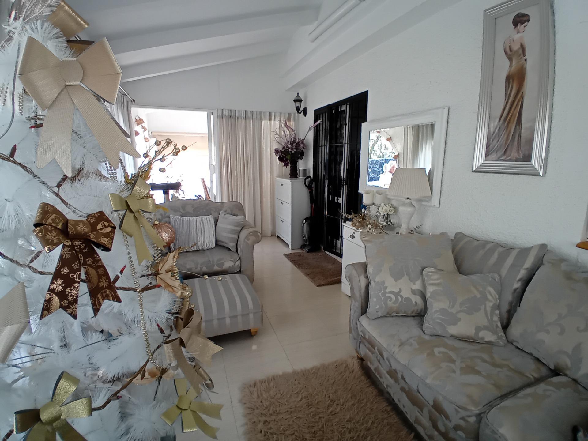 Dining area in villa for sale in Mazarron