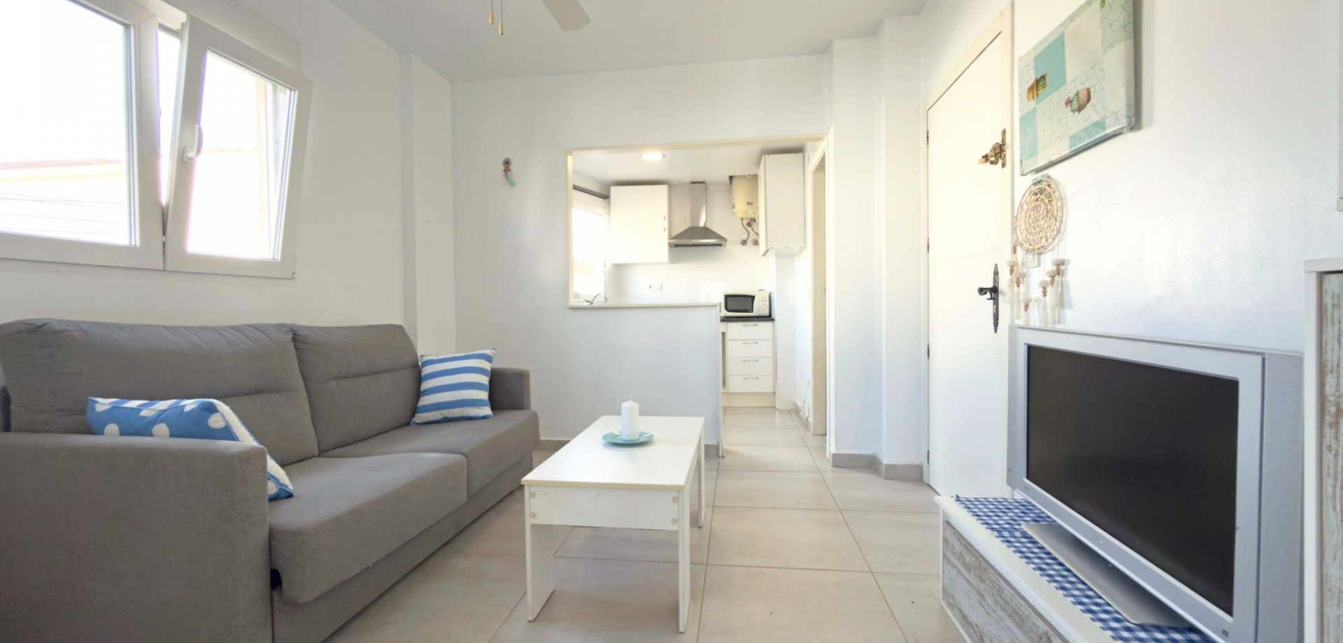 Pool area in apartment for sale in Torrevieja
